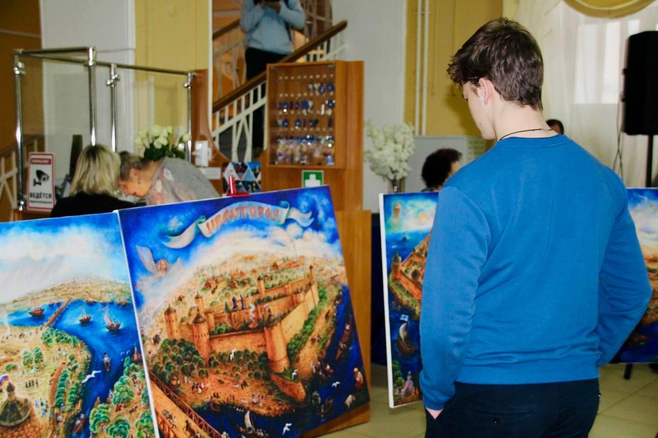 В Волхове проходит выставка «Крепости Русского Севера»