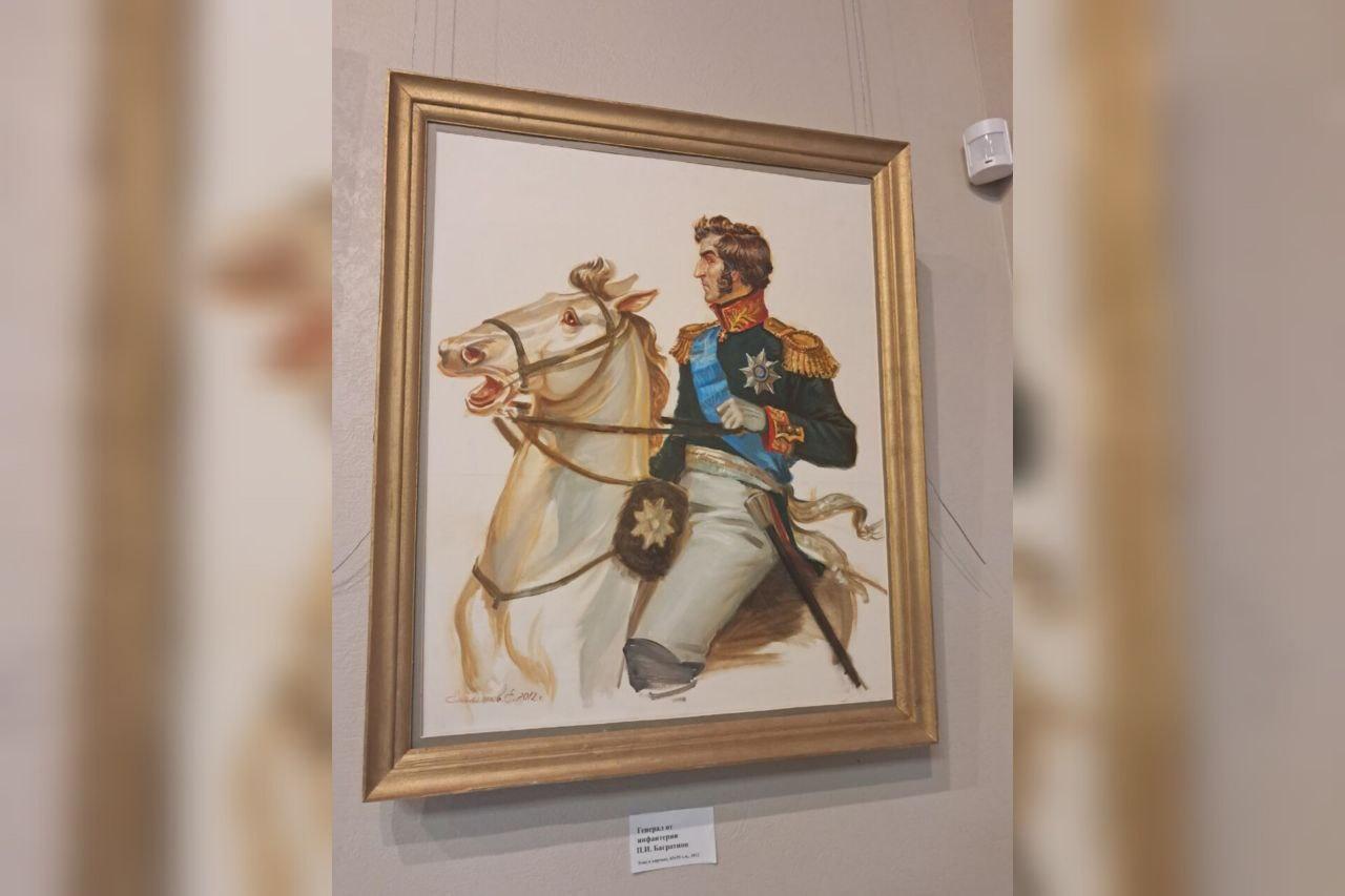 В медиацентре «Культура Петербурга» открылась выставка Евгения Емельянова «Служение Отечеству. Подвиги через века»