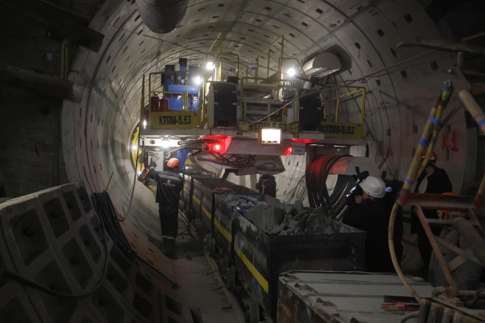 Проект продления фиолетовой линии метро в Петербурге отправлен на экспертизу