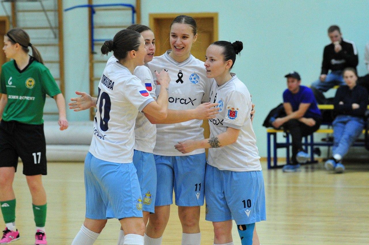 Петербургские женские команды вышли в «финал четырех» Кубка России по футзалу