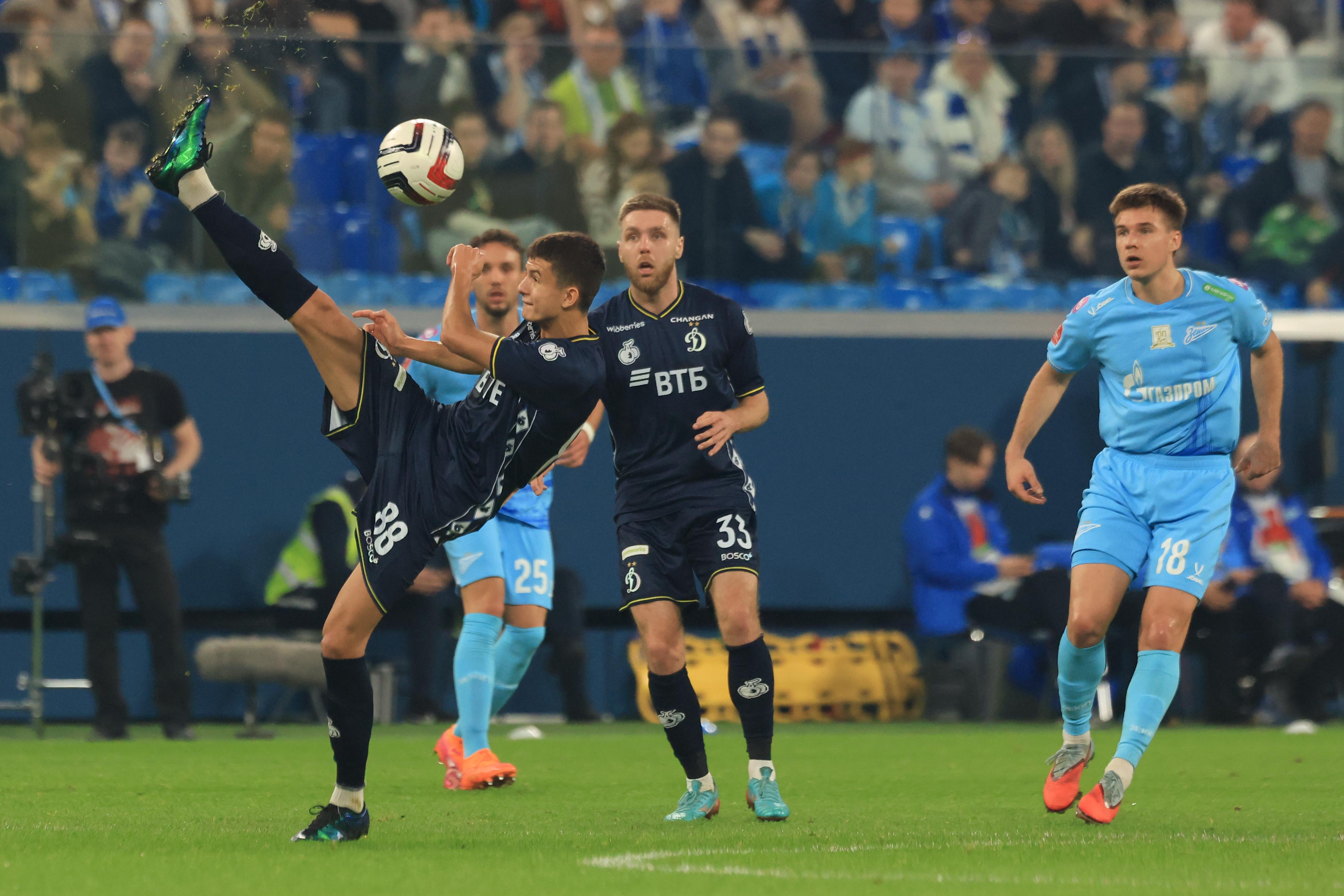 «Зенит» проиграл первый матч четвертьфинала Кубка России