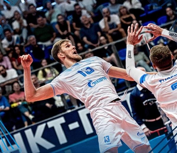 Волейбольный клуб «Зенит СПб» победил в матче мужской Суперлиги нижегородский «Горький»