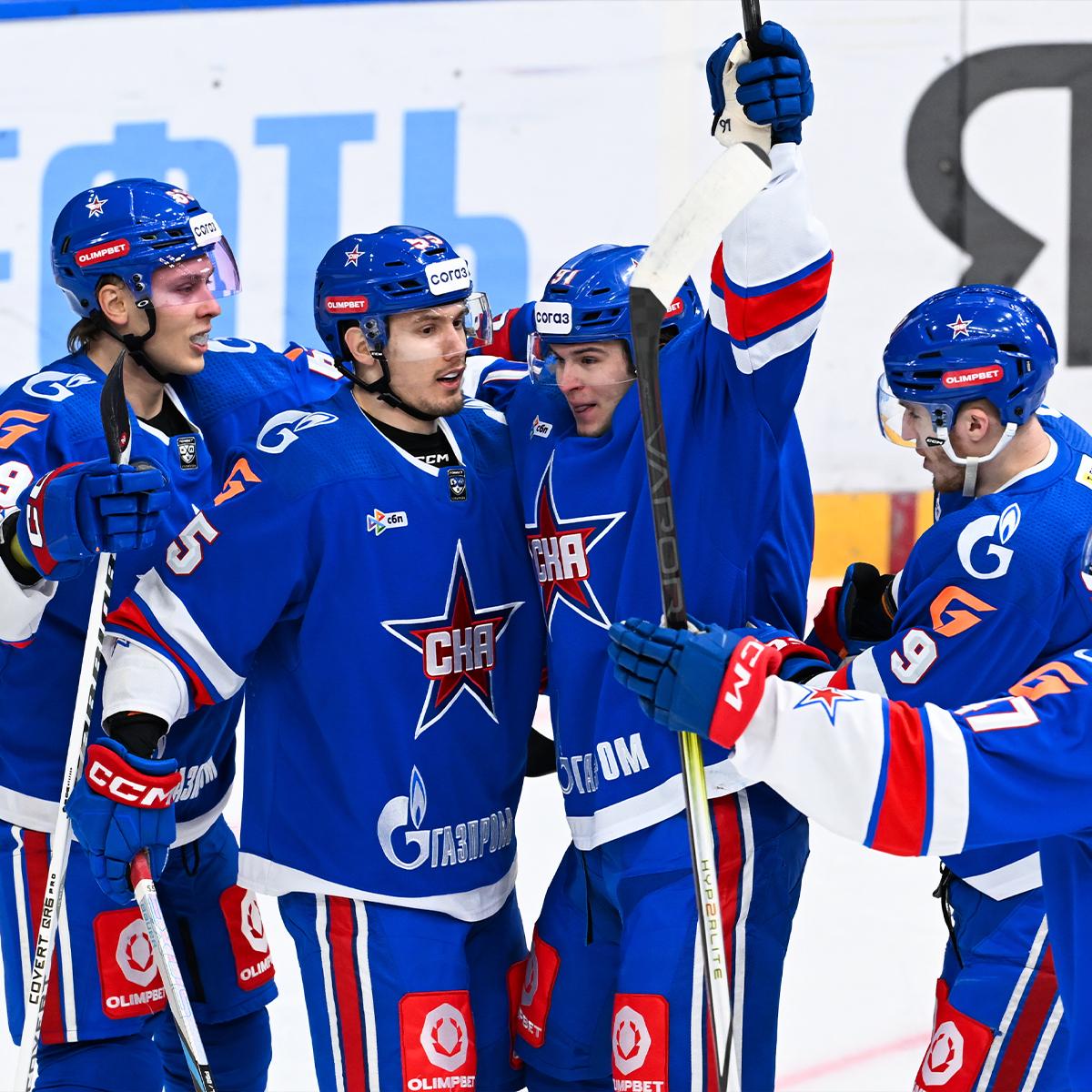 СКА дома победил магнитогорский «Металлург»