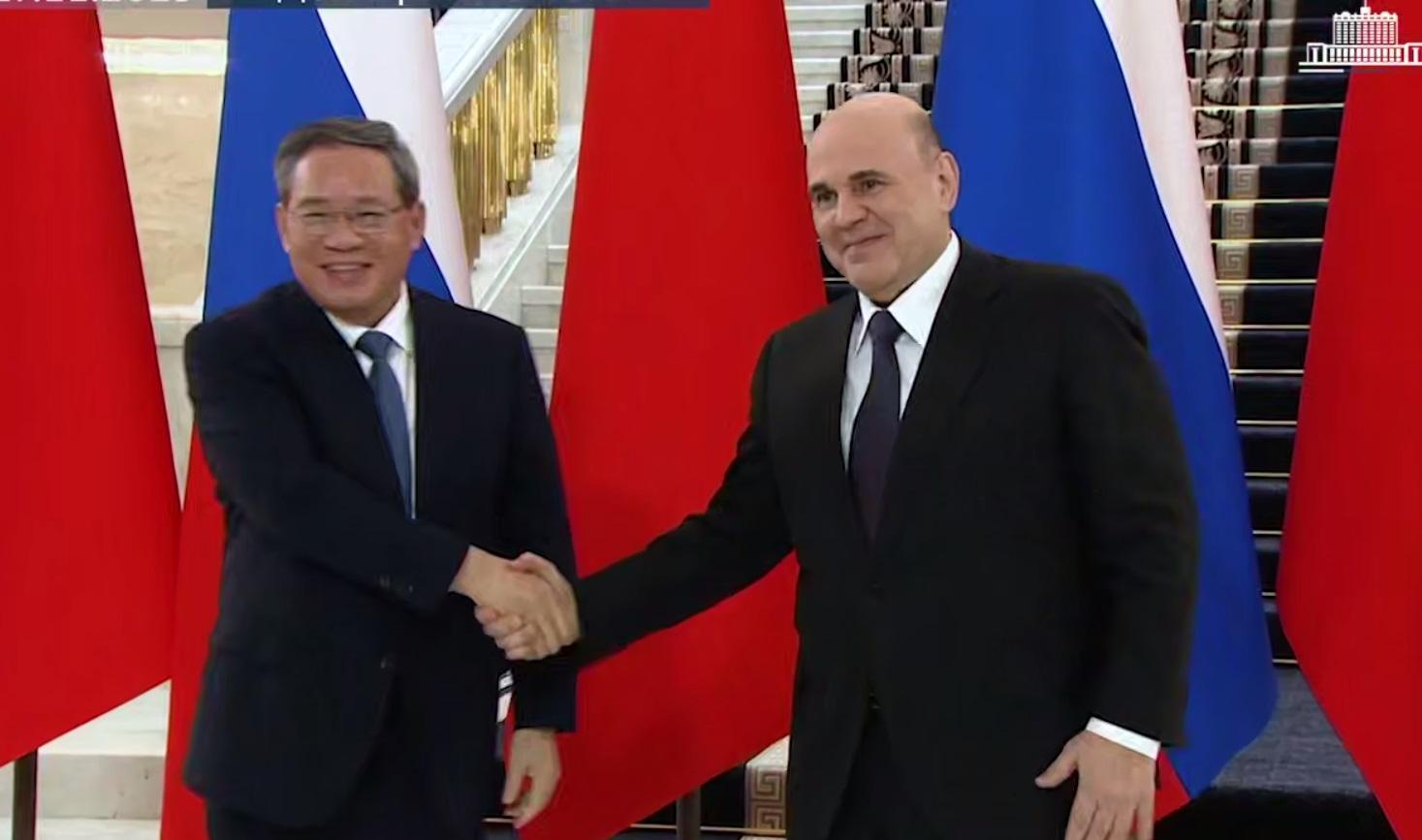 Видео: Михаил Мишустин провел встречу с премьером Госсовета Китая Ли Цяном