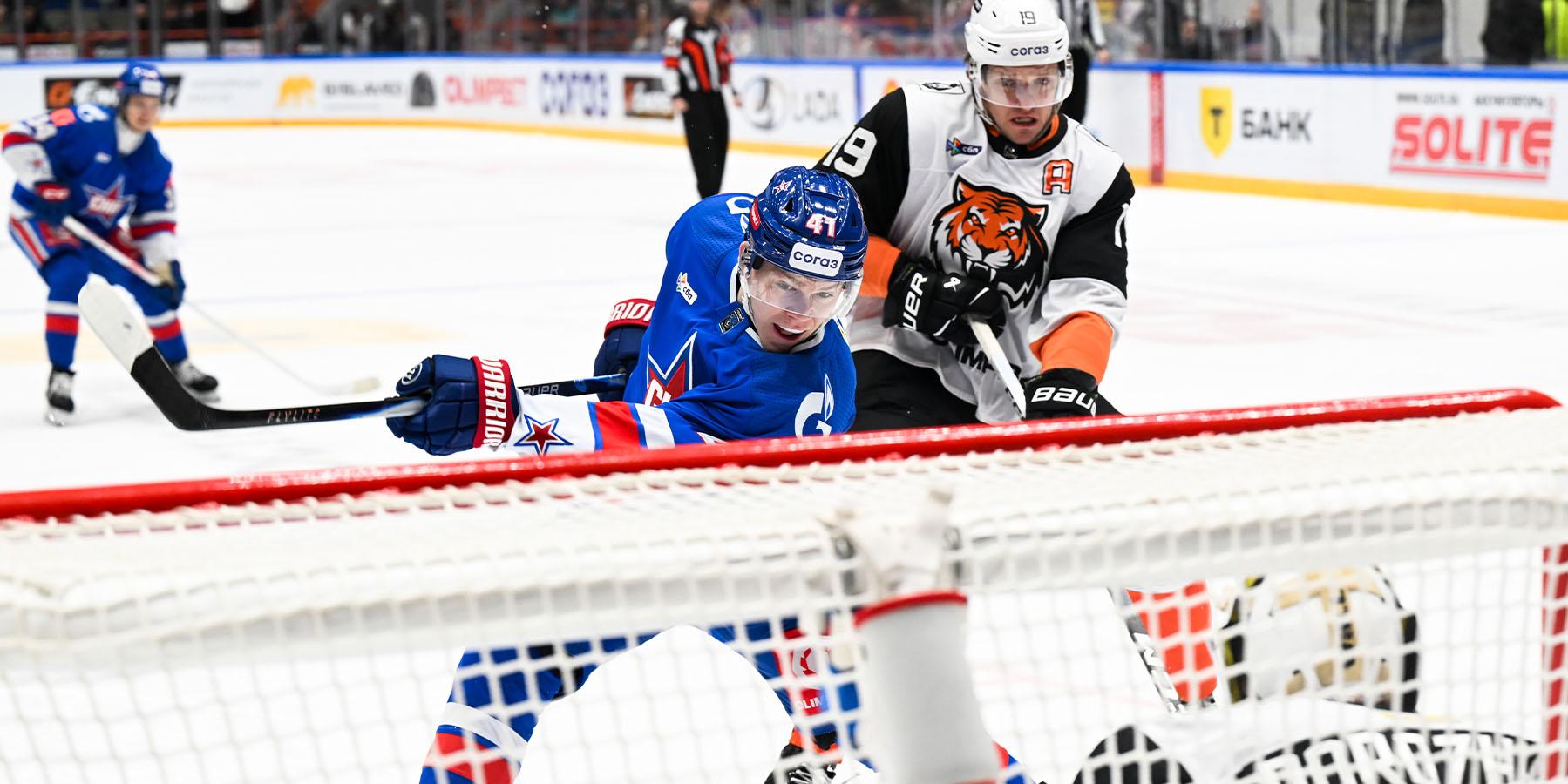 СКА проиграл хабаровскому «Амуру» в серии буллитов