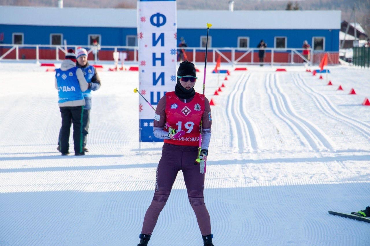 Спортсменка из Ленобласти взяла бронзу на Всероссийских соревнованиях по лыжным гонкам