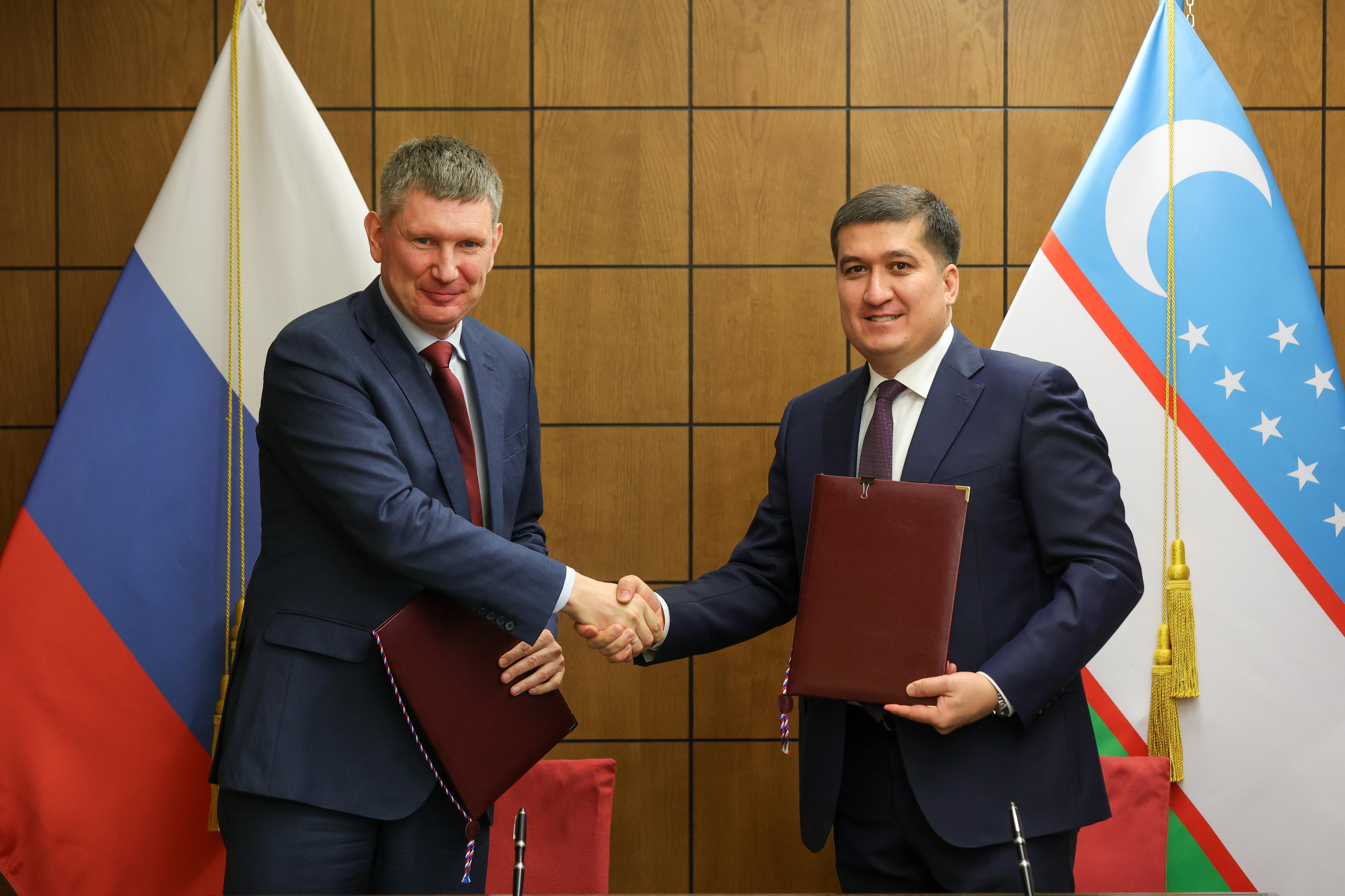 Россия и Узбекистан завершили в Петербурге переговоры по доступу на рынки в рамках присоединения республики к ВТО