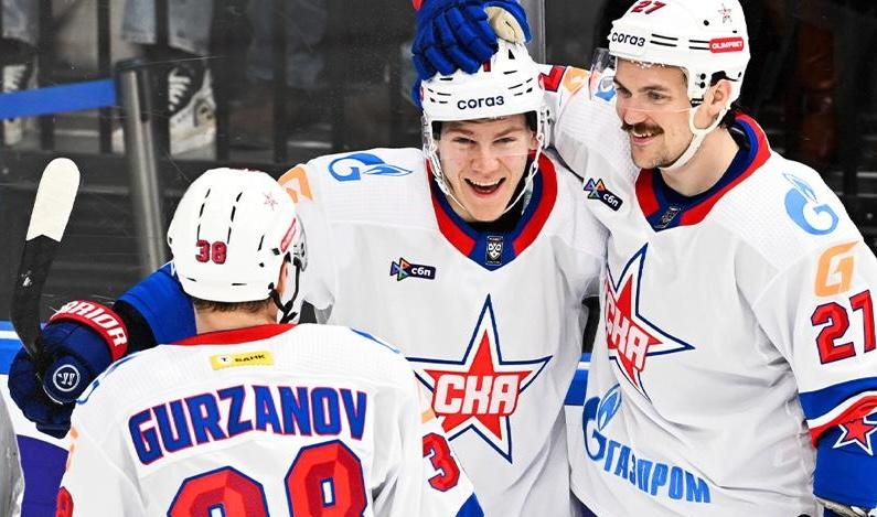 СКА уверенно обыграл минское «Динамо»