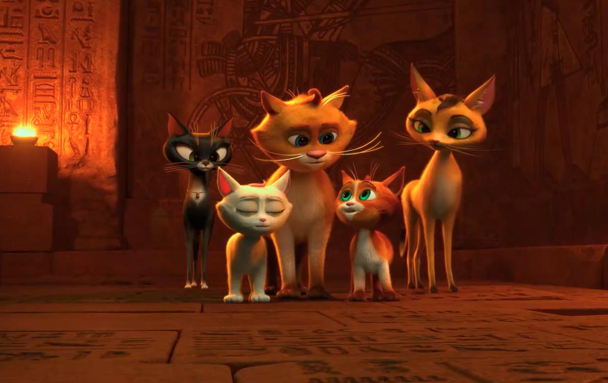 Видео: вышел трейлер мультфильма «Коты Эрмитажа 2. Тайна египетского зала»