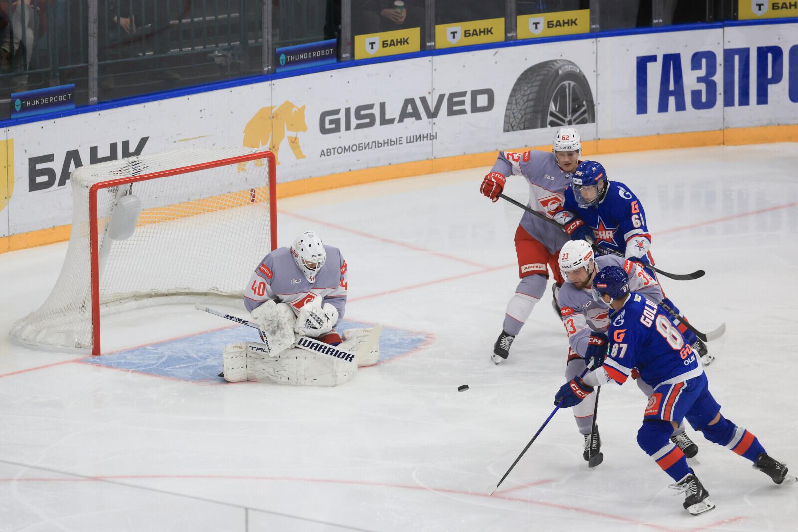 СКА первым одержал 700 побед в регулярных чемпионатах КХЛ