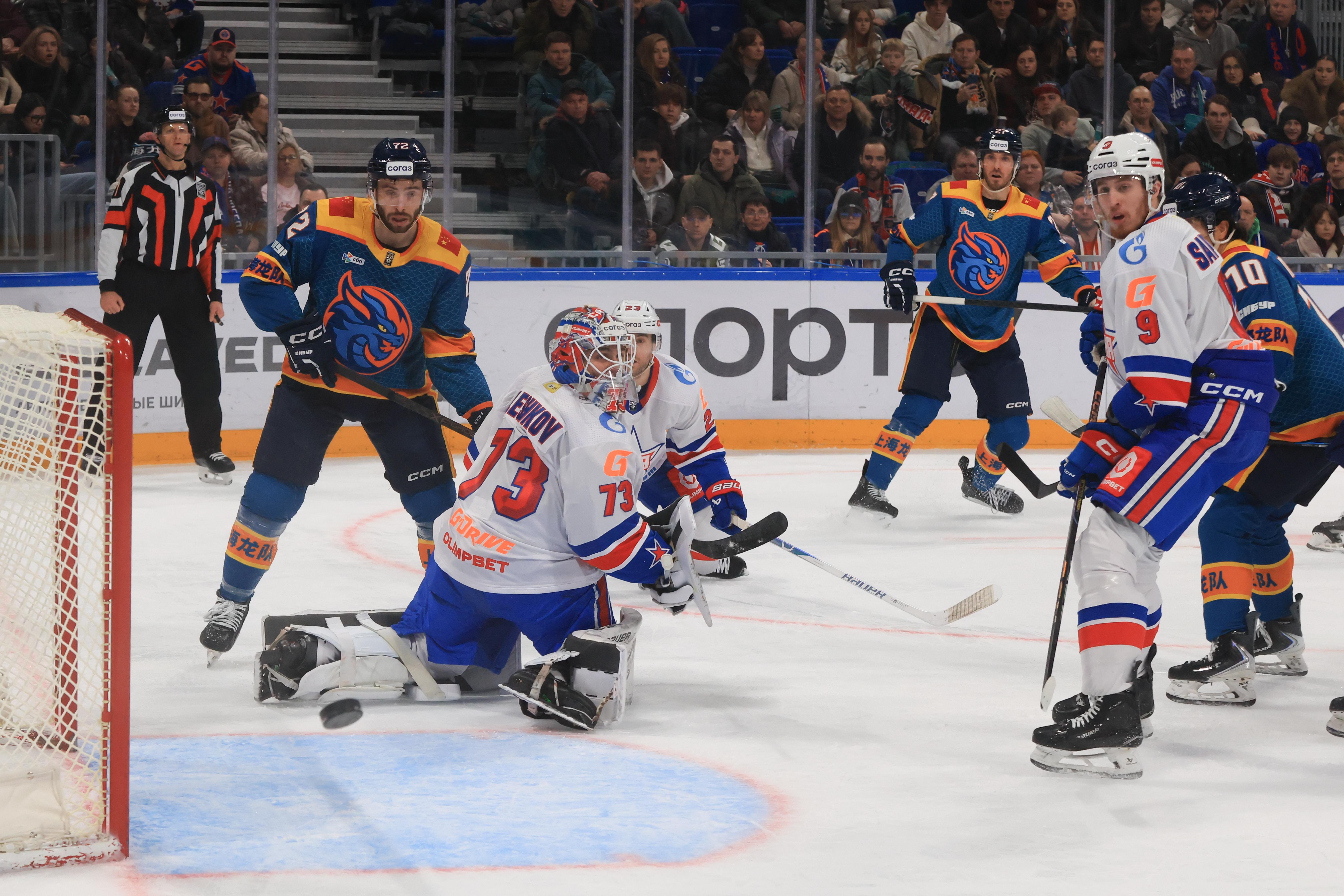 СКА дожал «Шанхай Дрэгонс» на последних секундах матча в Петербурге