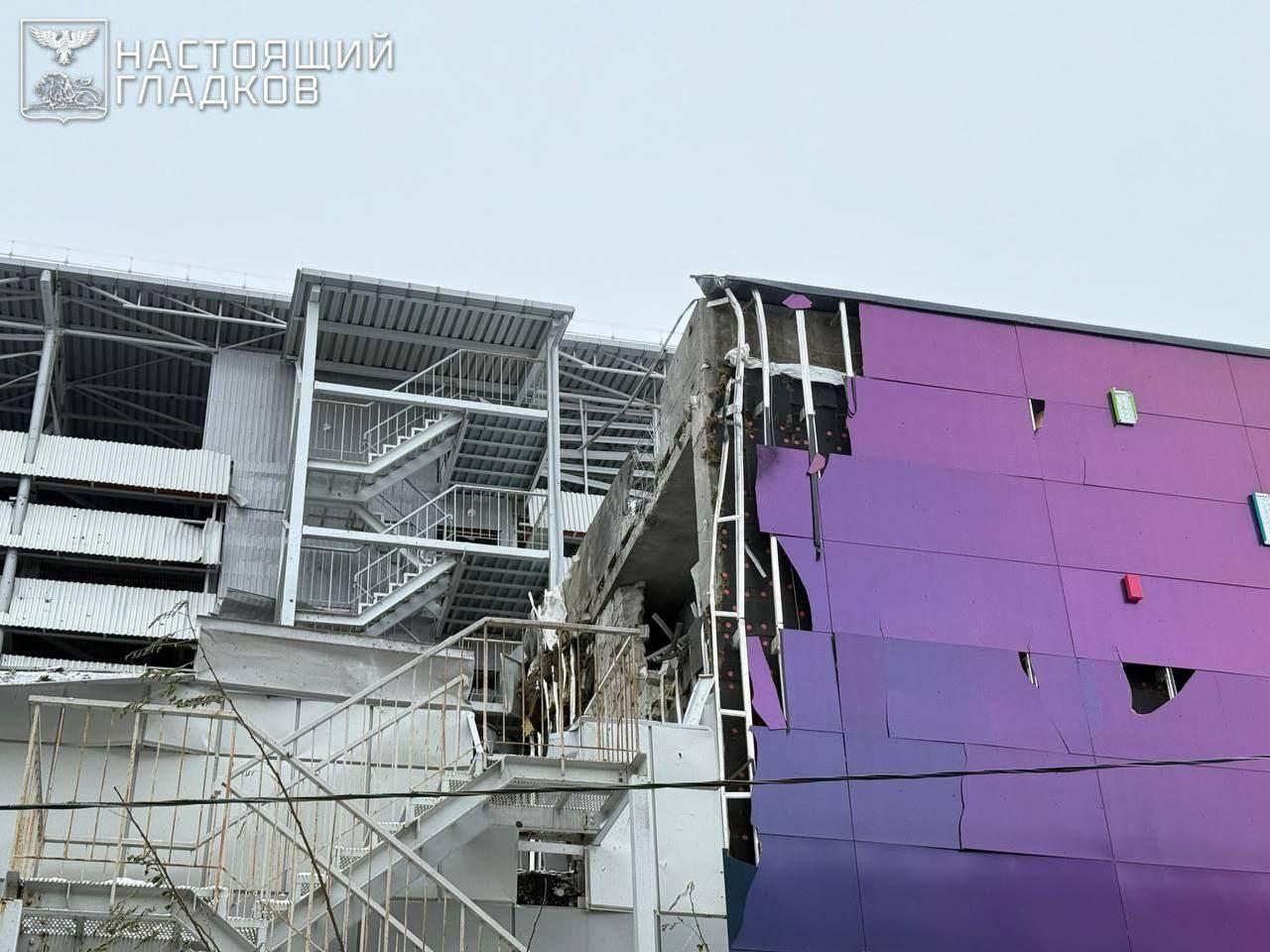 Опубликованы кадры последствий удара ВСУ по Белгороду