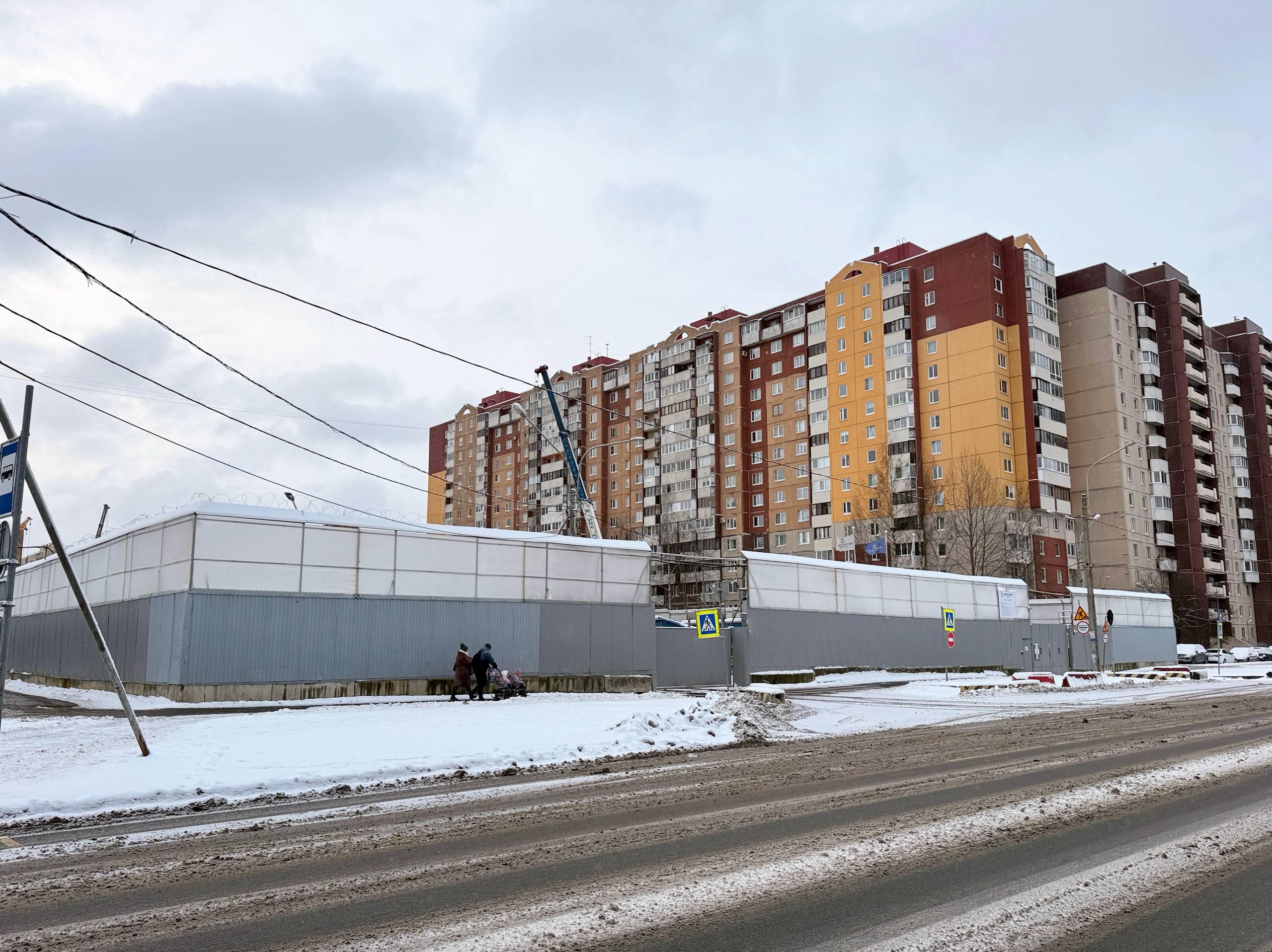 На будущей станции метрополитена «Богатырская» стартовала разработка котлована