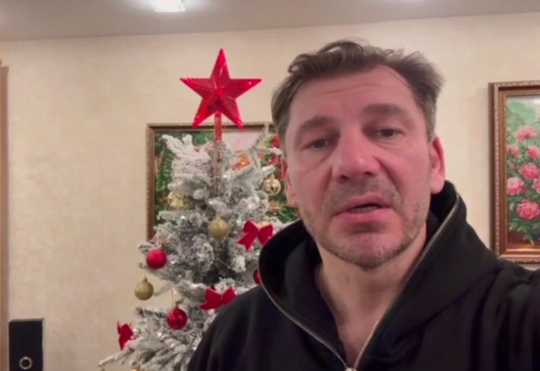 Ветеран СВО, актер и каскадер Георгий Маришин поздравил всех с Новым годом и Рождеством
