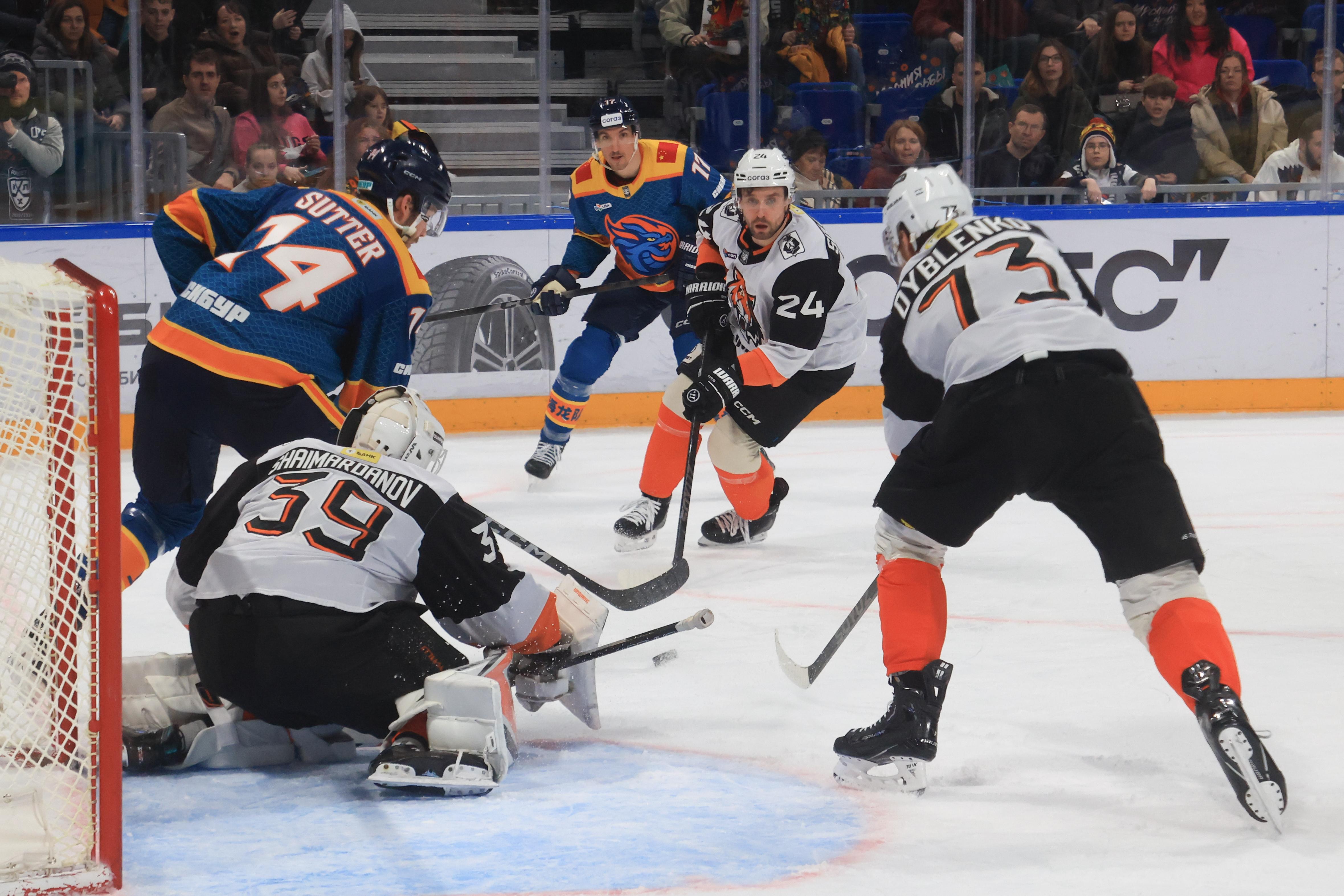 «Шанхайские Драконы» всухую обыграли «Амур» в матче КХЛ