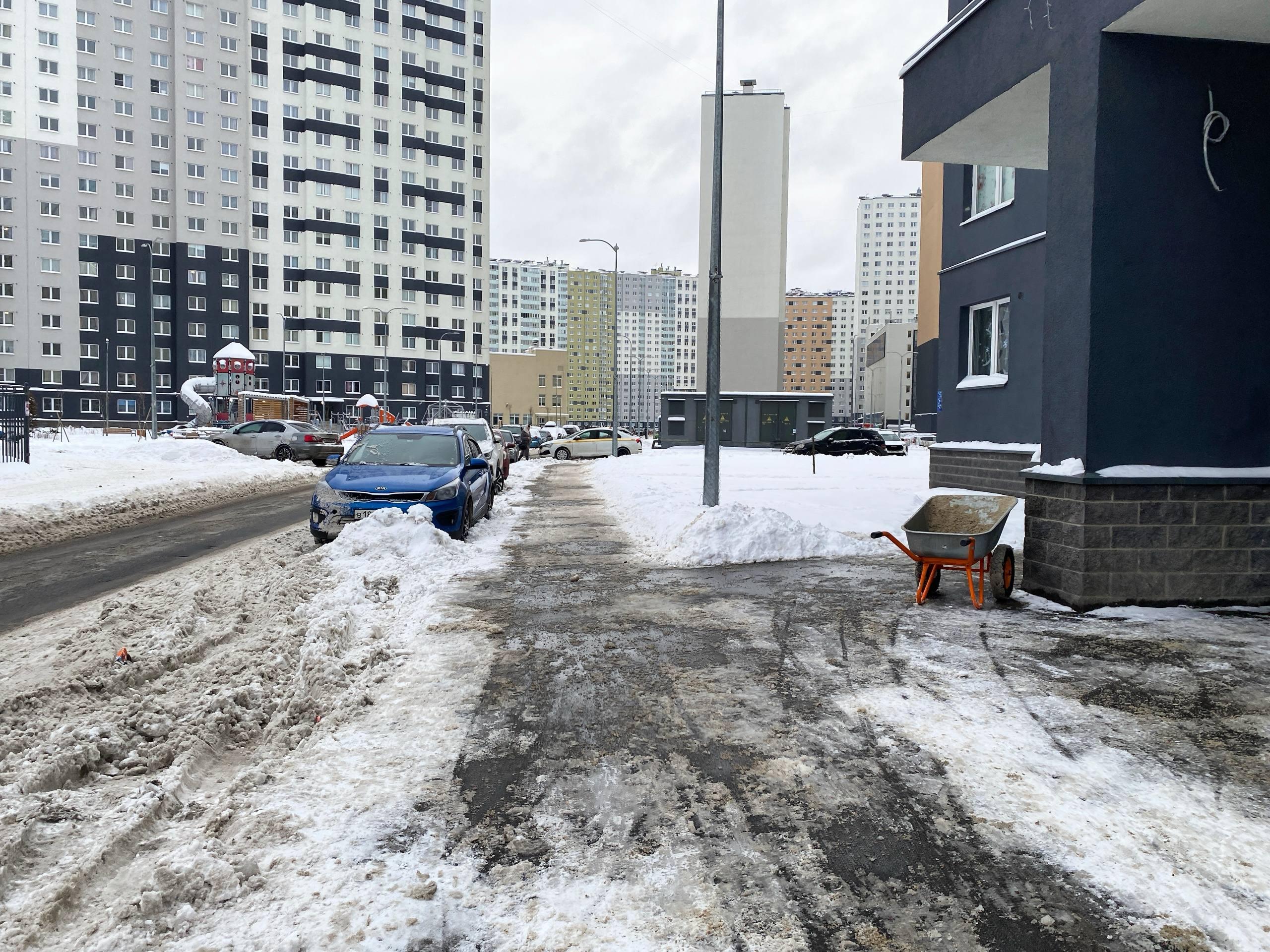 Глава Красногвардейского района: жителей предупредят через общедомовые чаты о графике уборки дворов