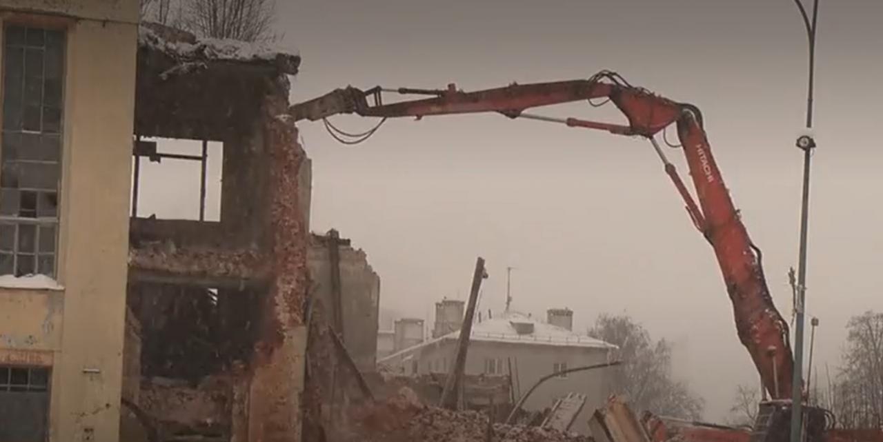 В Нижнем Новгороде сносят Дворец культуры имени Ленина