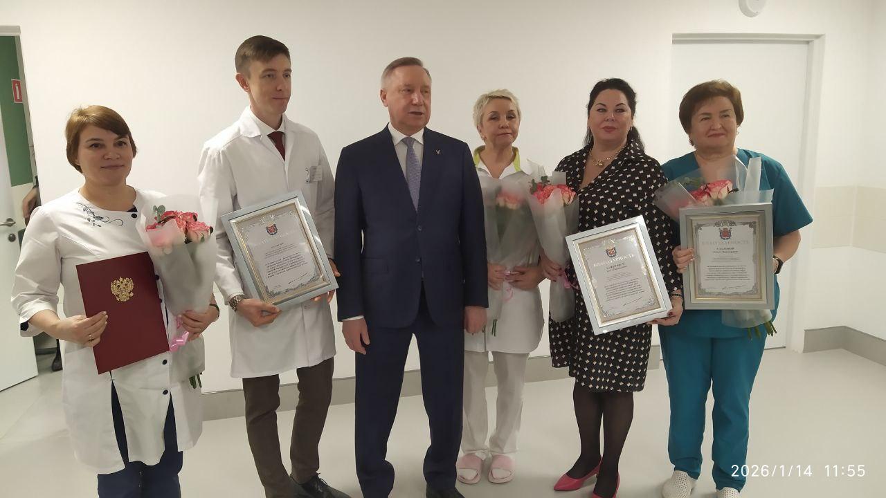 Главврач Детского сурдологического центра Петербурга поблагодарил губернатора за поддержку