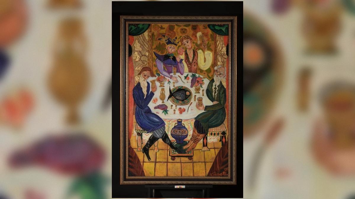 Реставраторы Ленобласти восстановили картину «Сватовство»