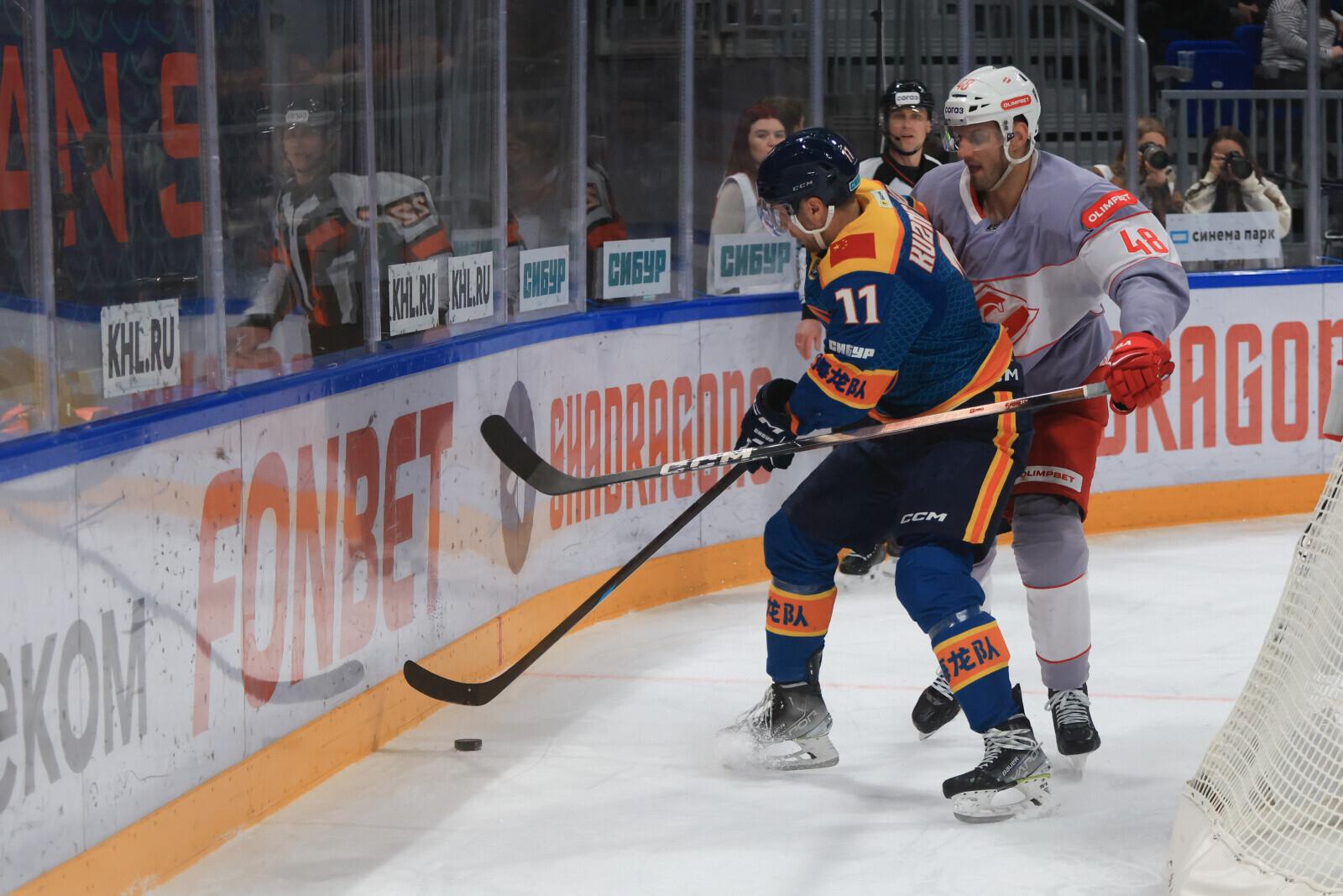 СКА и «Шанхайские Драконы» встретятся сегодня на ледовой арене