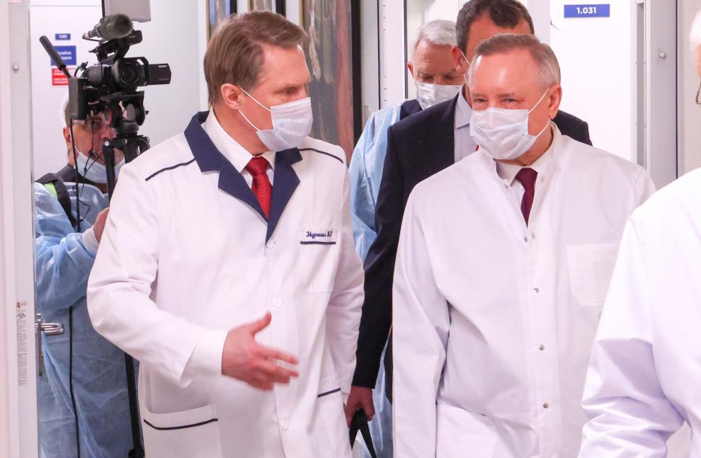 «Здесь спасают детей со всей страны»: Беглов прокомментировал открытие в Петербурге нового корпуса ПСПбГМУ