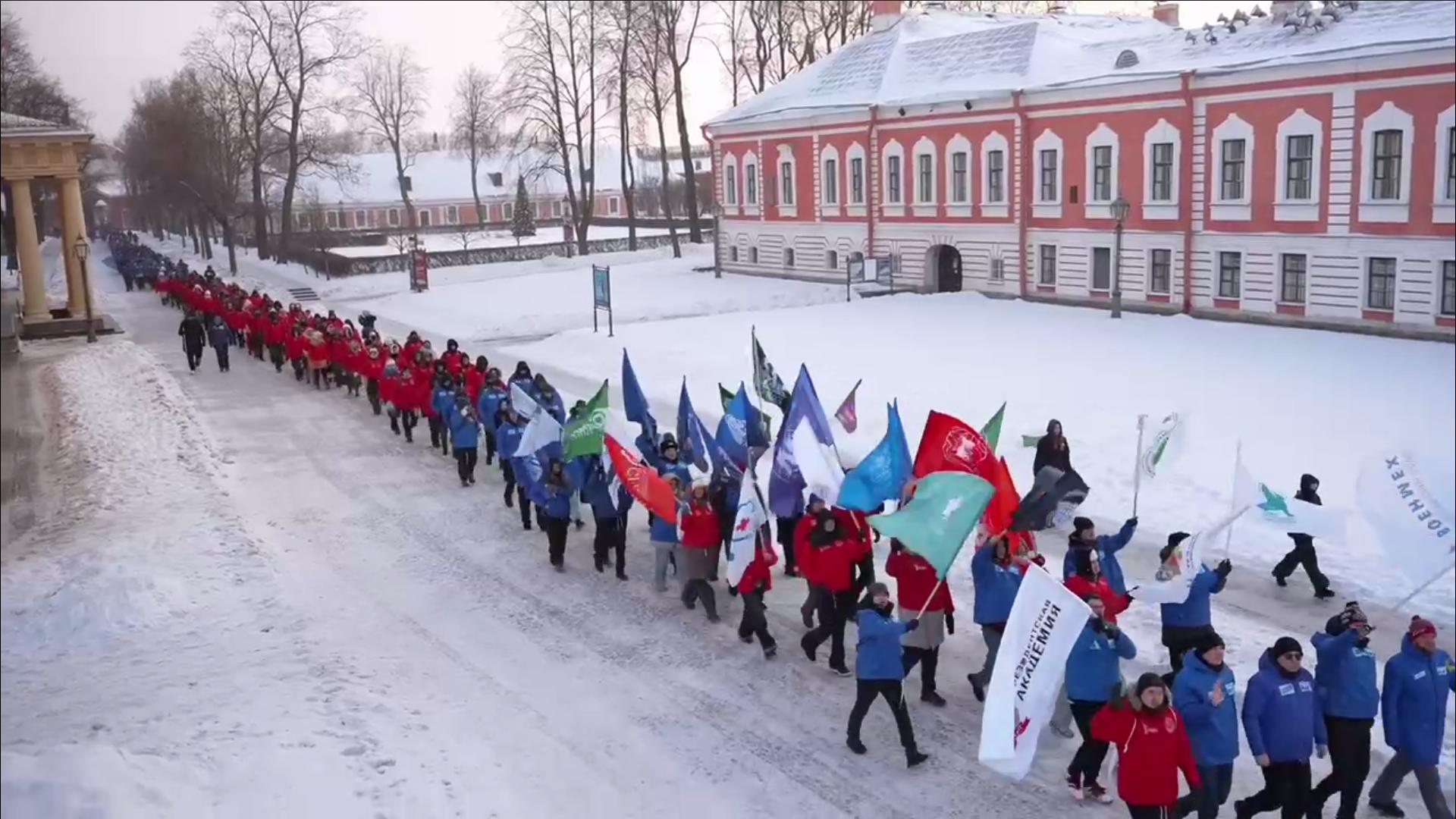 День студента петербургская молодежь отметила масштабным флешмобом
