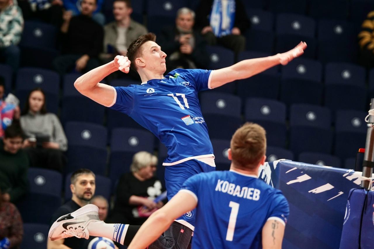 Волейбольный клуб «Динамо-ЛО» из Ленинградской области проиграл московскому «Динамо» в матче мужской Суперлиги
