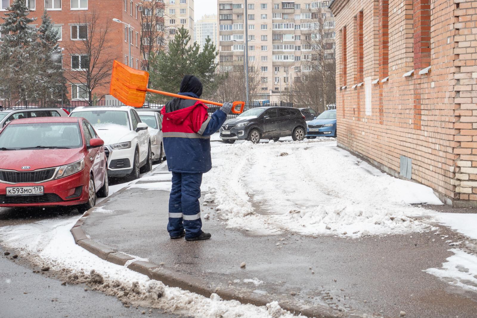 В Жилищном комитете рассказали, сколько дворников не хватает Петербургу