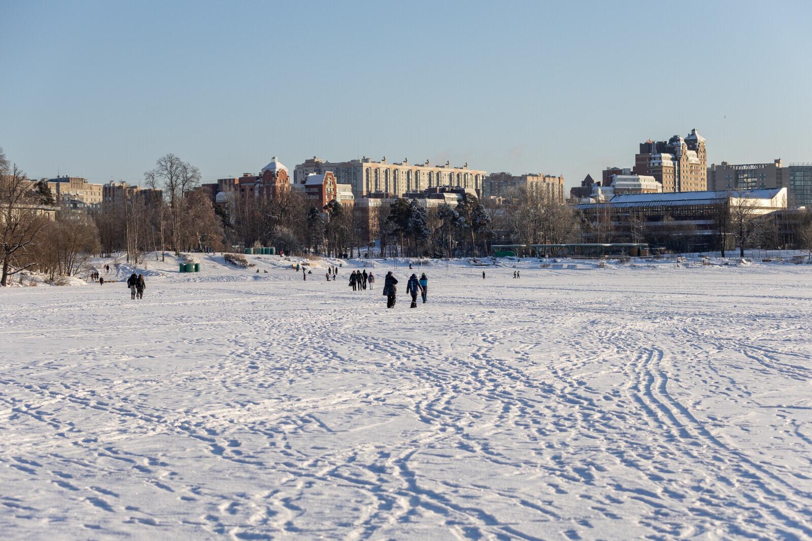 В Петербурге продлили желтый уровень погодной опасности из-за морозов