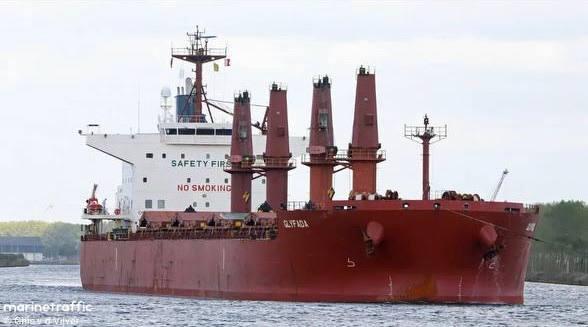 В Финском заливе столкнулись два грузовых судна