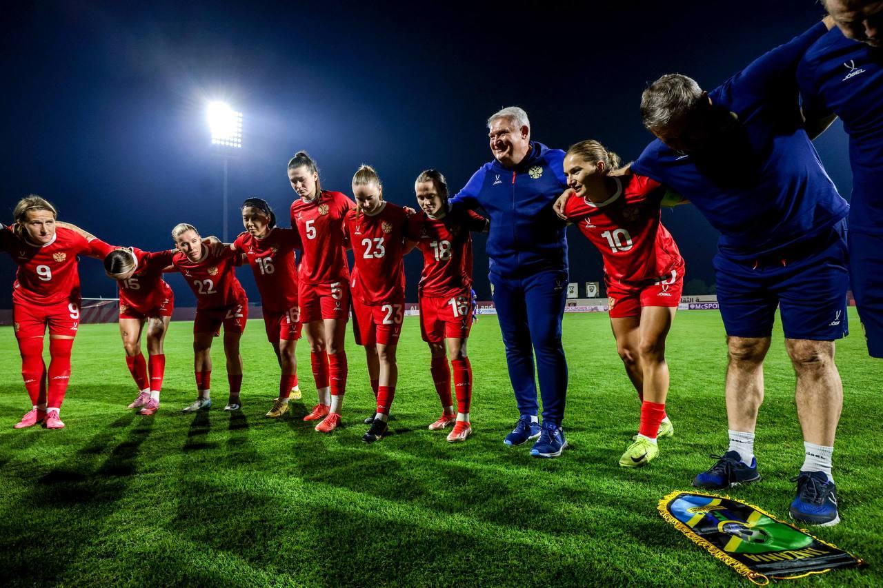 Футболистки «Зенита» помогли сборной России одержать первую победу на международном турнире