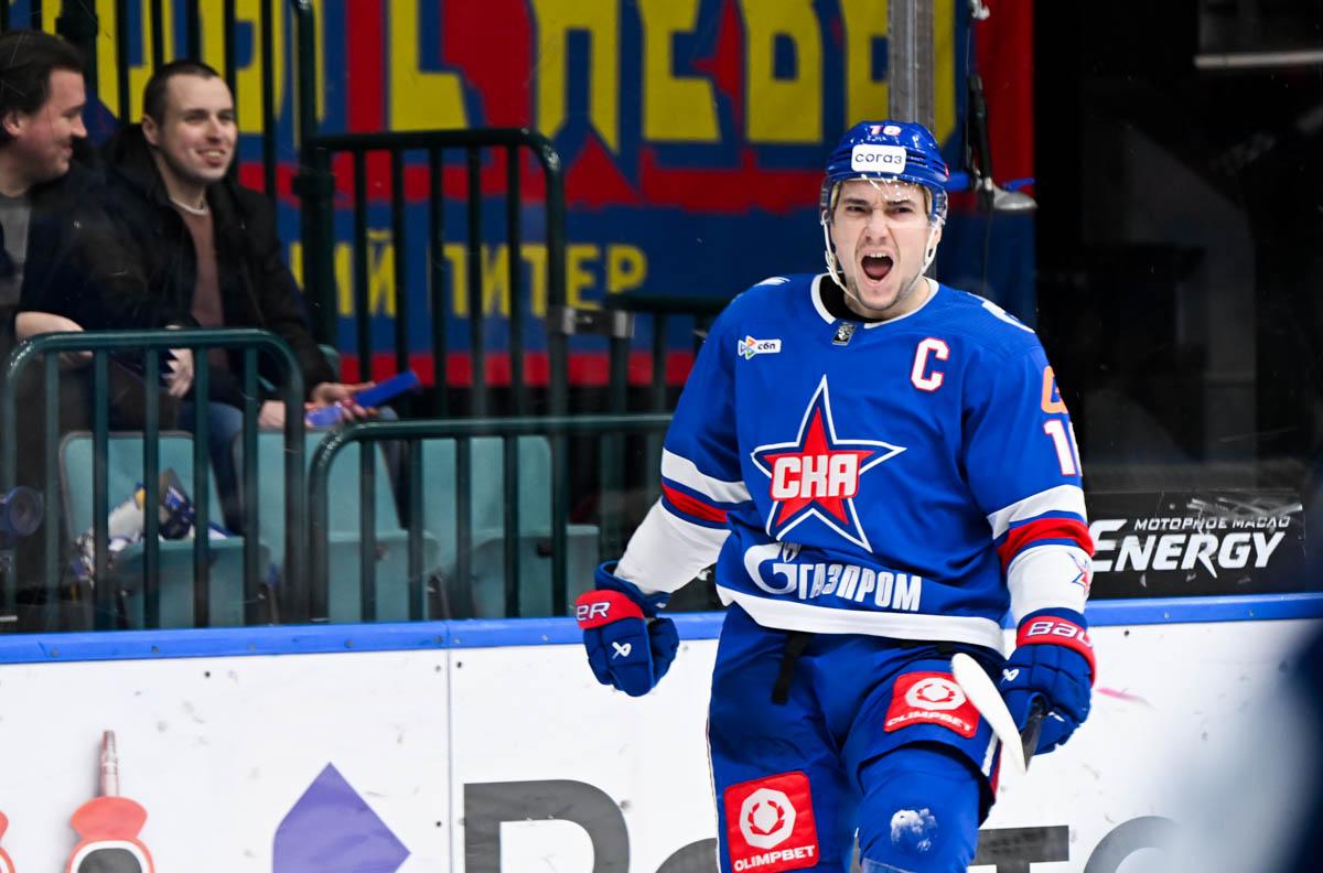 СКА забил семь шайб и не пропустил ни одной в матче с «Барысом»