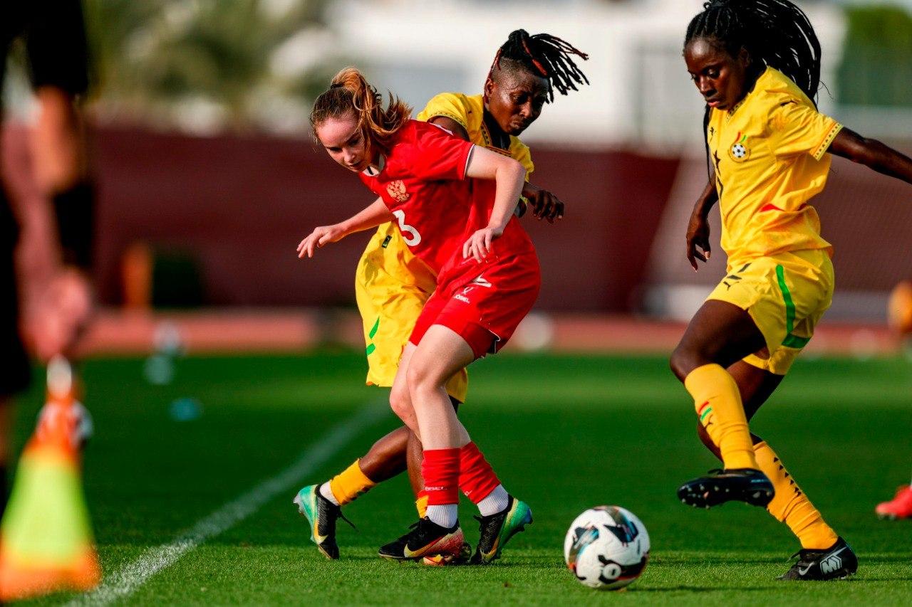 Женская сборная России по футболу крупно проиграла Гане в ОАЭ