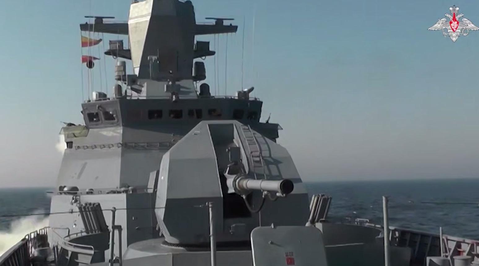 Видео: РФ в Балтийском море ударила из комплекса «Панцирь-М»