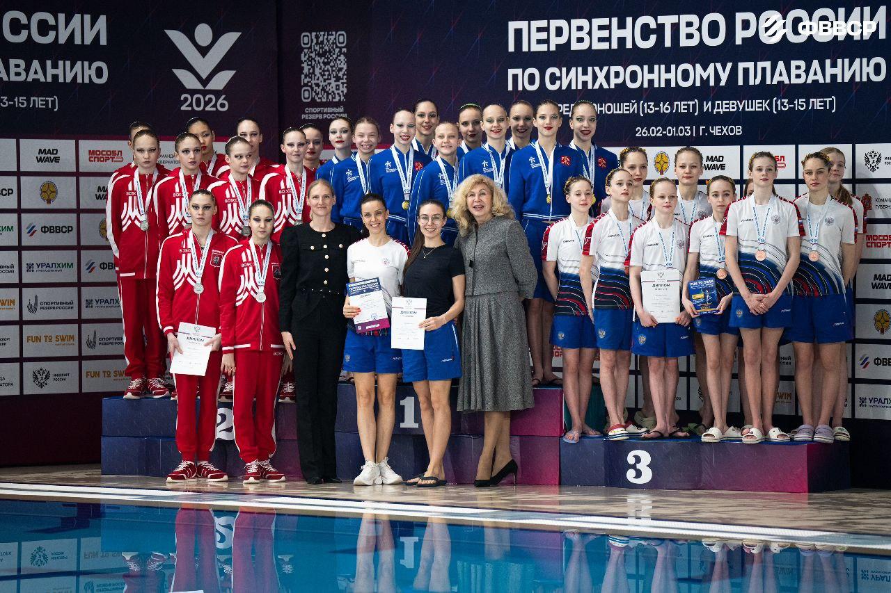 Синхронисты из Петербурга стали первыми в командном зачете на первенстве России