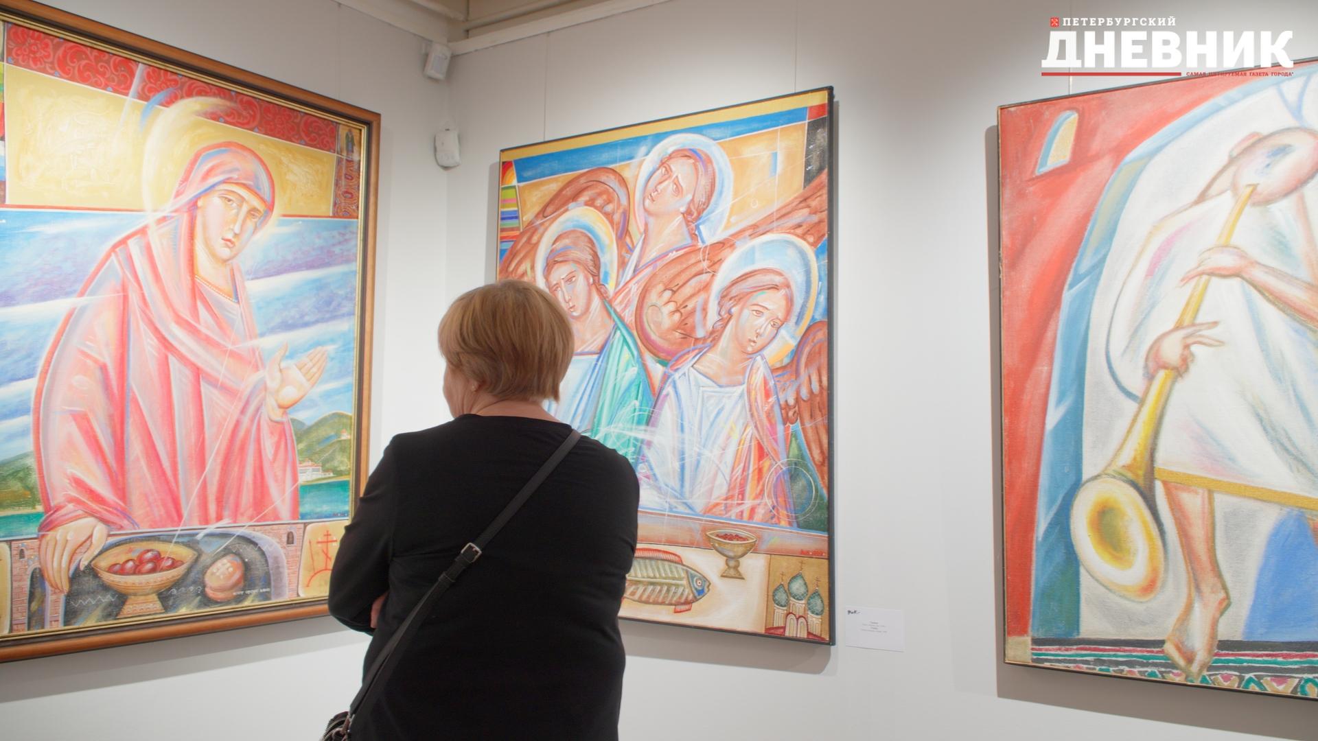 В музее Достоевского открылась выставка памяти художника Вика