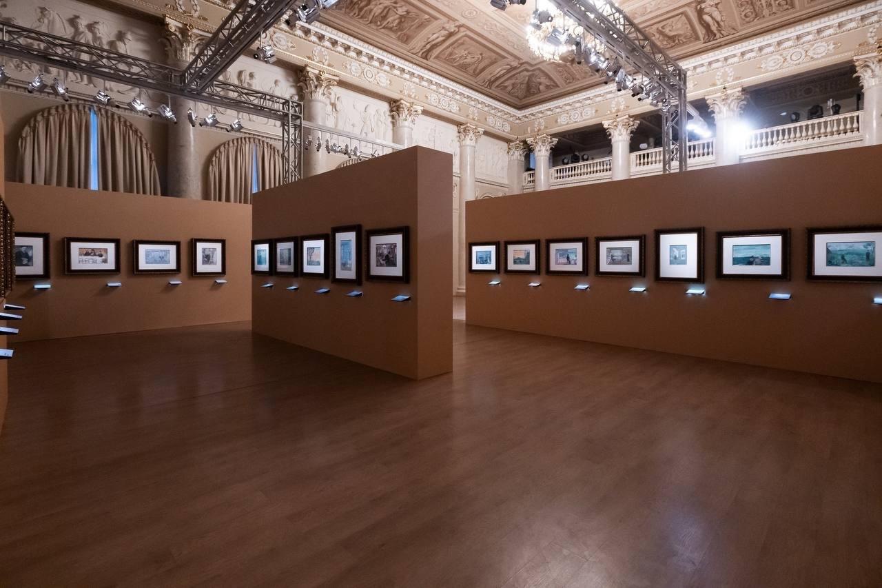 В Музее Фаберже открылась выставка графики к «Братьям Карамазовым»