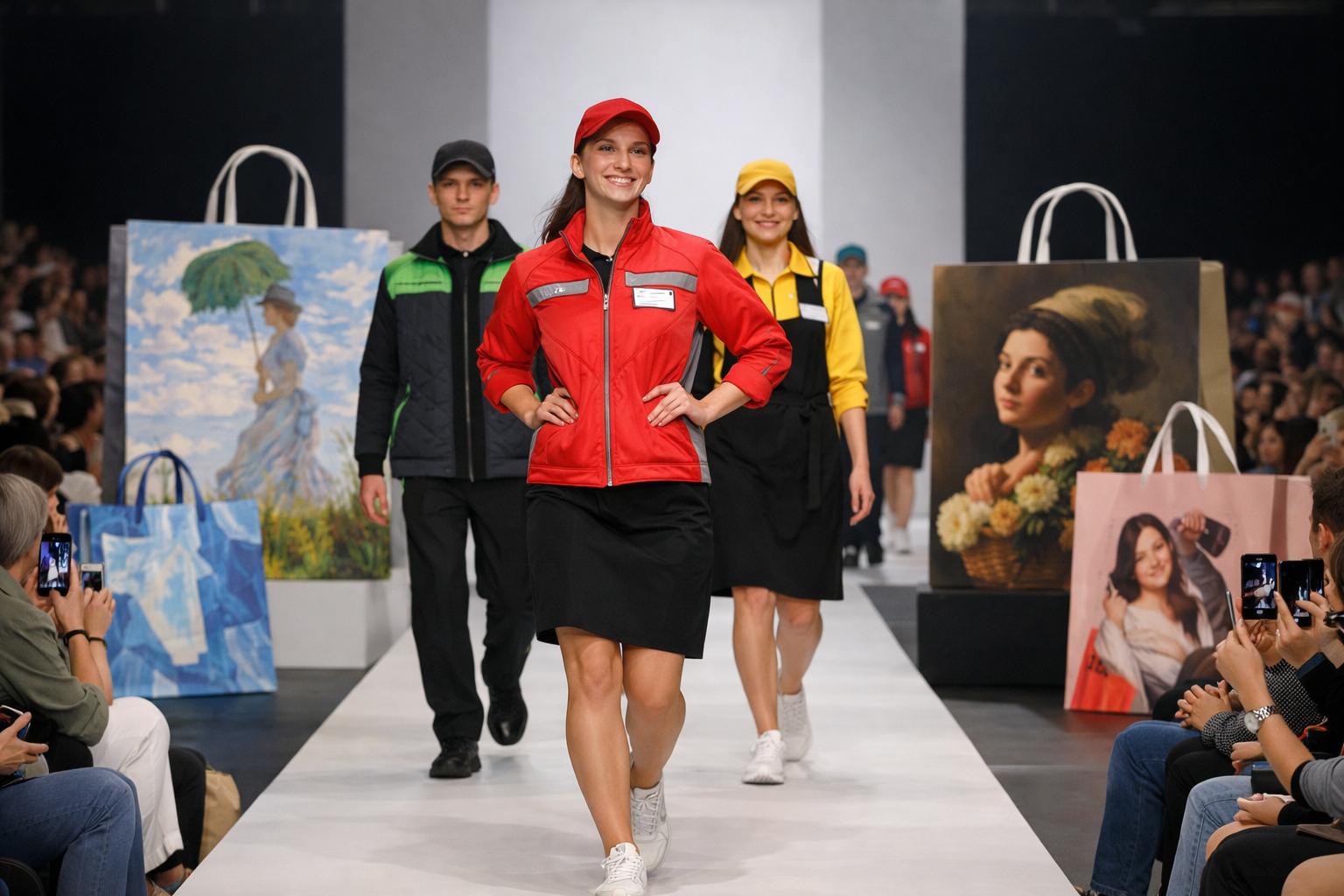 Кассиры вышли на подиум, а картины красуются на упаковках: как ретейлеры превращают шопинг в искусство