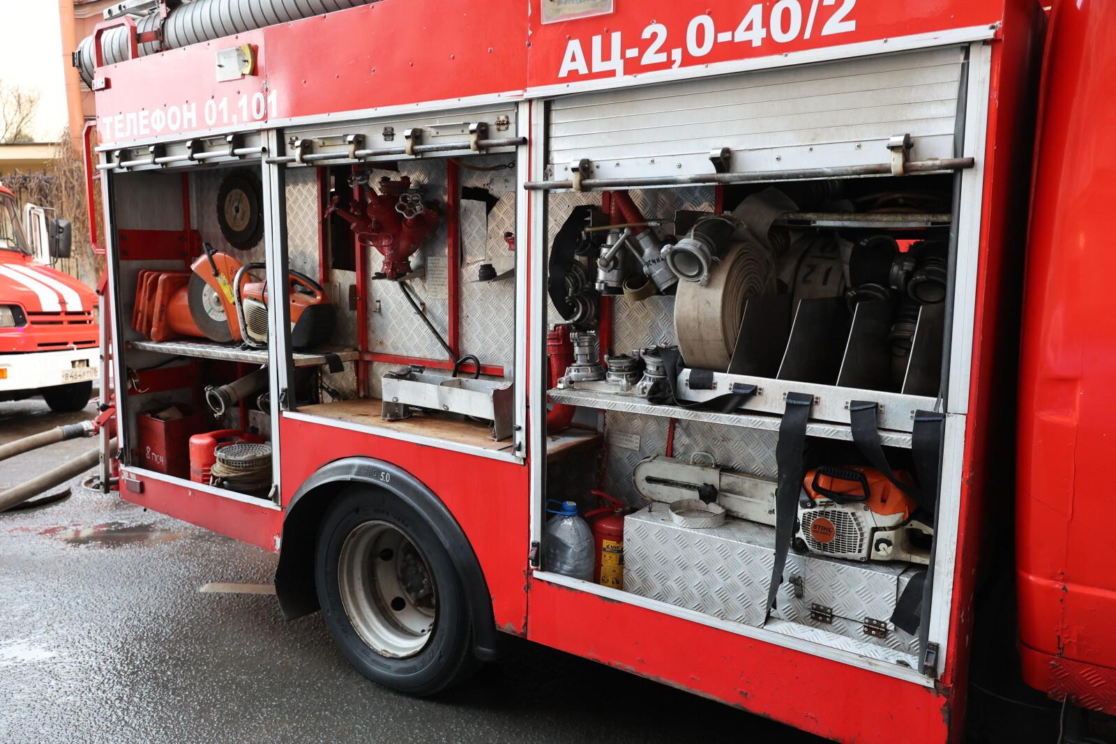 В МЧС раскрыли детали пожара на проспекте Ветеранов