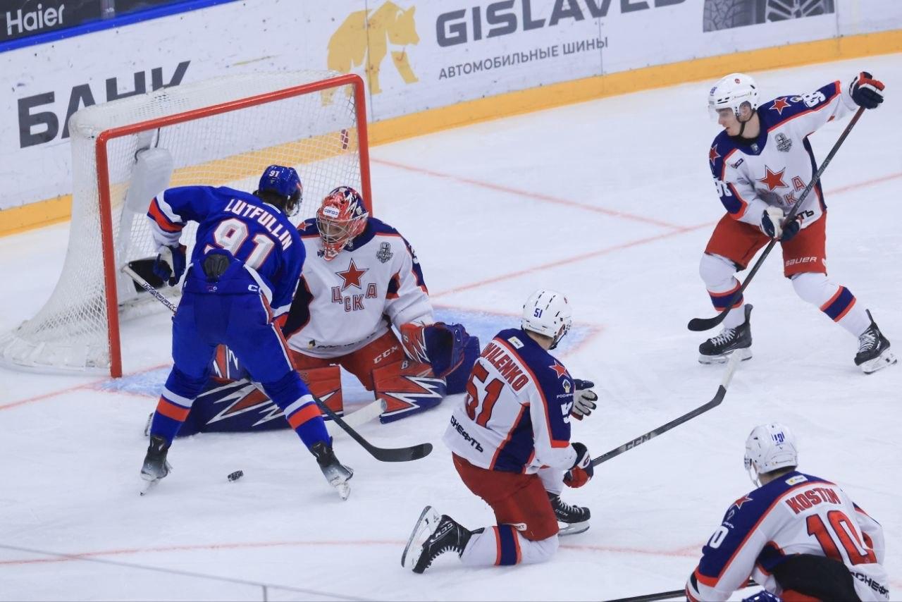 СКА в четвертом матче 1/8 финала Кубка Гагарина проиграл ЦСКА