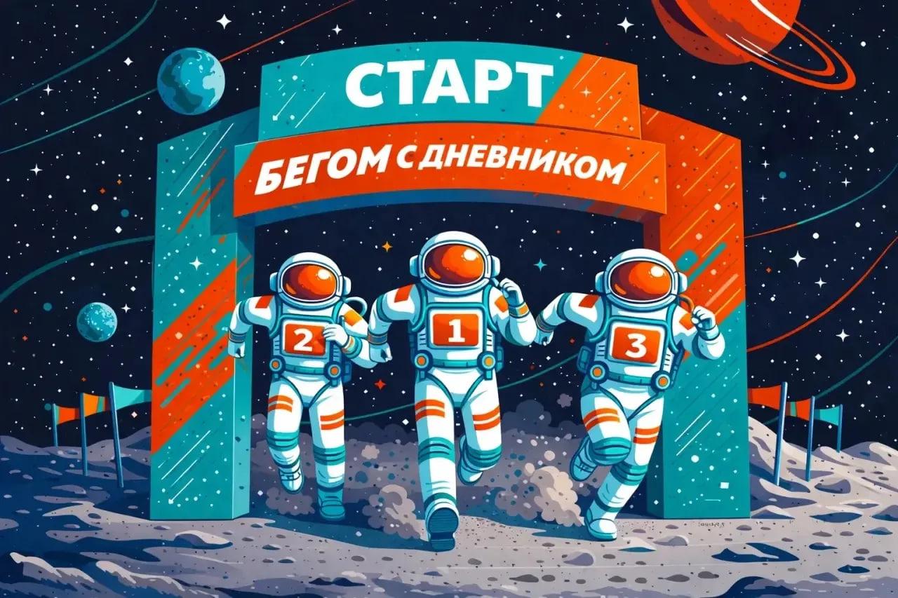 «Бегом с Дневником»: читатели могут получить космическую скидку
