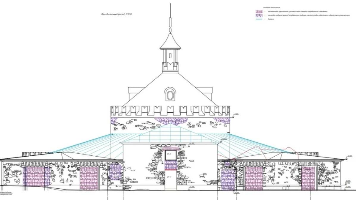 В здании Круглой Риги в Гатчине завершены основные проектные работы