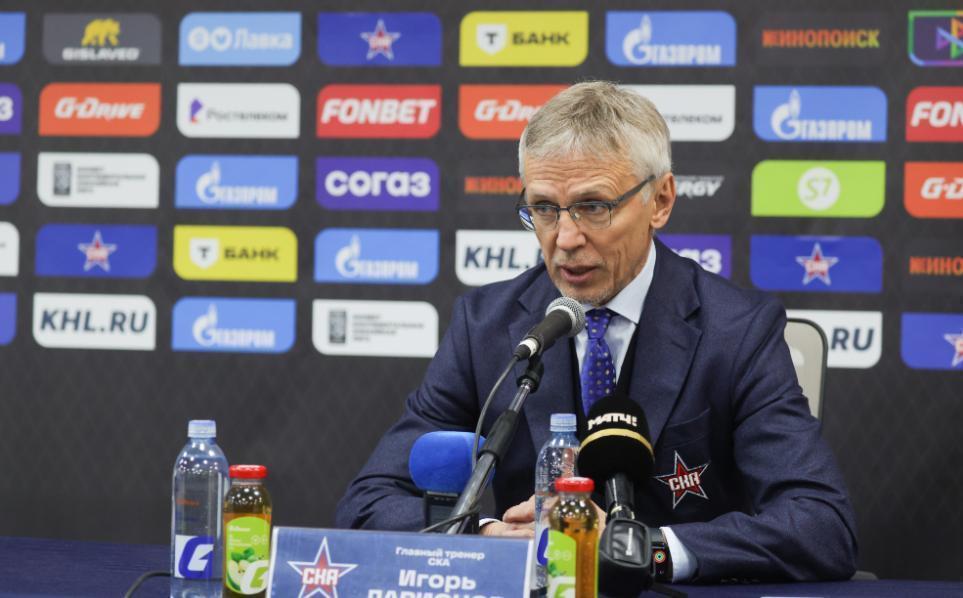 СКА продлил контракт с Игорем Ларионовым, несмотря на вылет клуба из плей-офф КХЛ