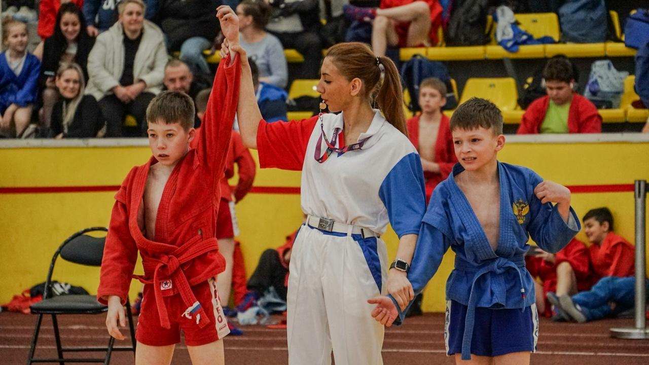 В Петербурге проходит VIII Кубок главы Администрации Выборгского района по самбо