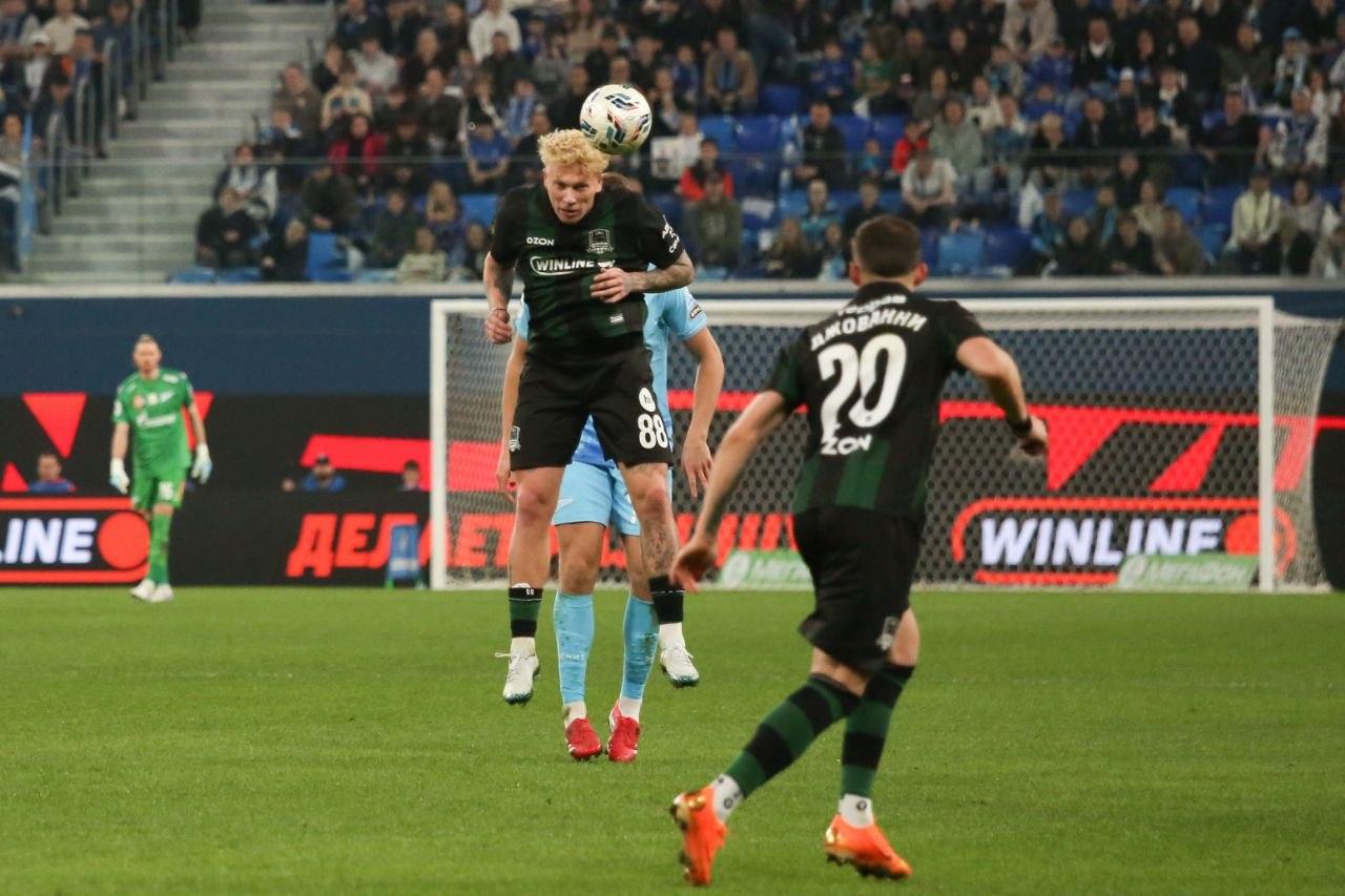 «Зенит» поставил два антирекорда после матча с «Краснодаром»