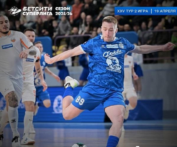 Петербургский «Кристалл» потерпел два поражения в мужской Суперлиге по футзалу и остался на восьмом месте