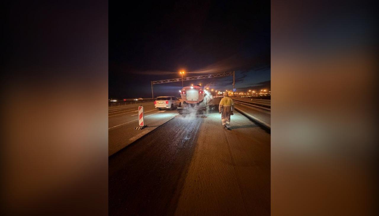 Съезд с внешнего кольца КАД на Пулковское шоссе полностью закроют на пять дней