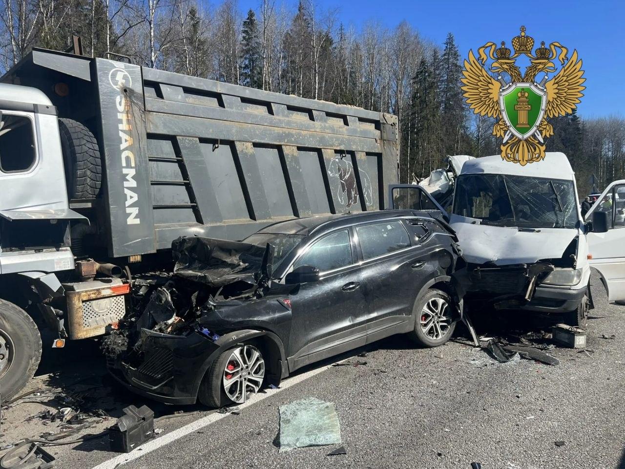 По факту массового ДТП с участием пяти авто возбуждено уголовное дело