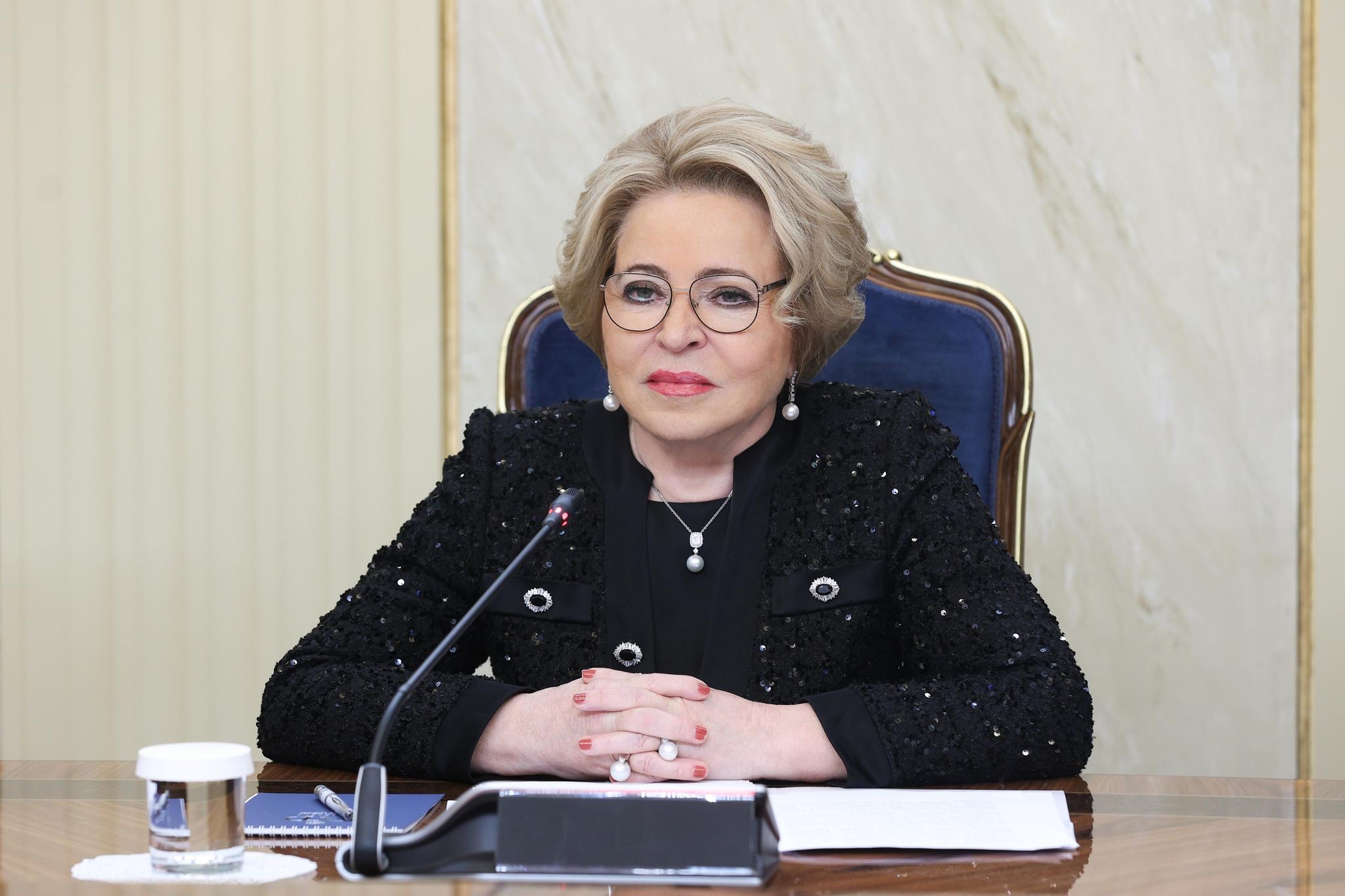 Матвиенко отметила огромный вклад Сергея Стадлера в мировую культуру