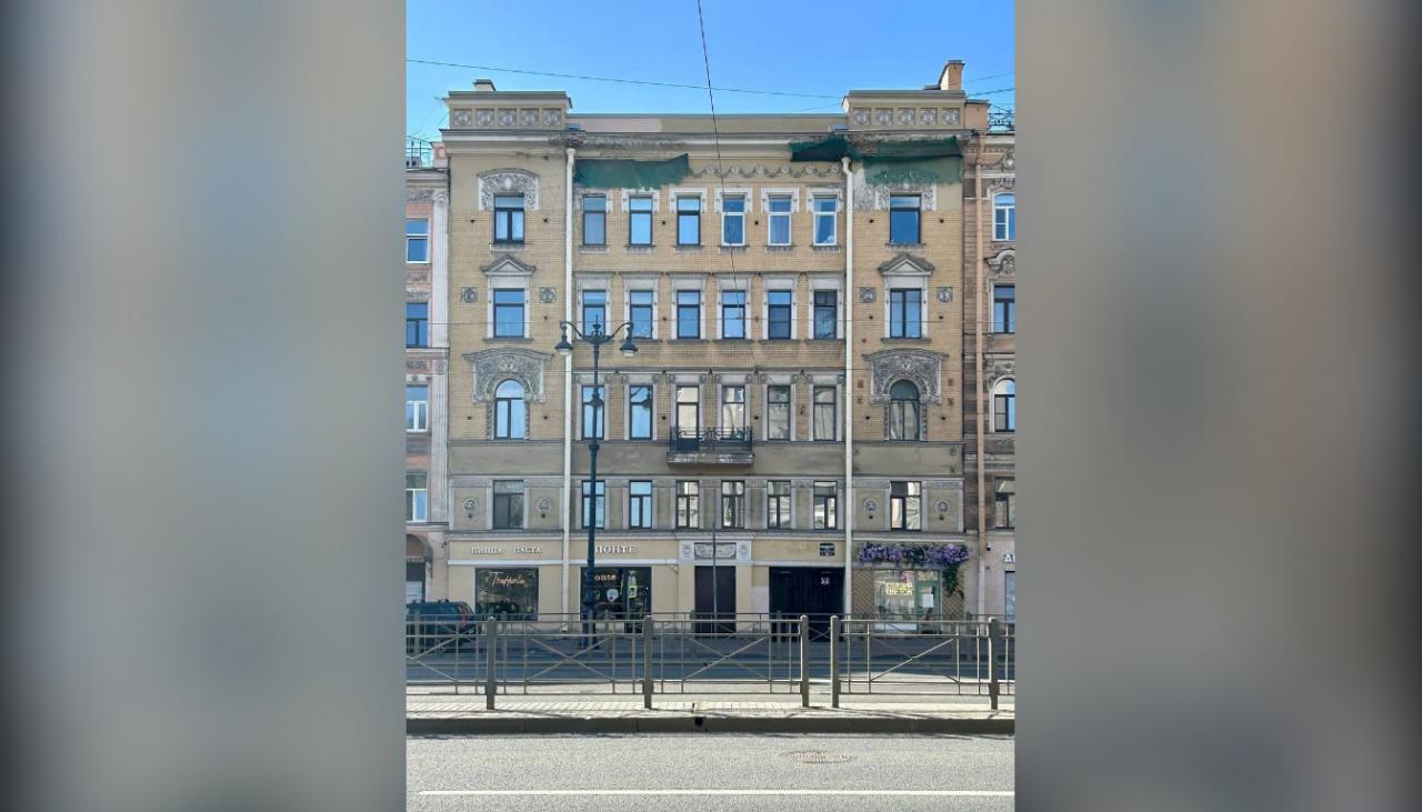 Бывший доходный дом купца Сальникова на Лиговском проспекте признан памятником регионального значения